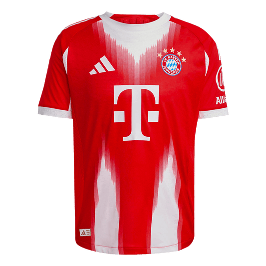 Men's Bayern Munich 2025/26 Player Version Home Soccer Jersey - Slim Fit
