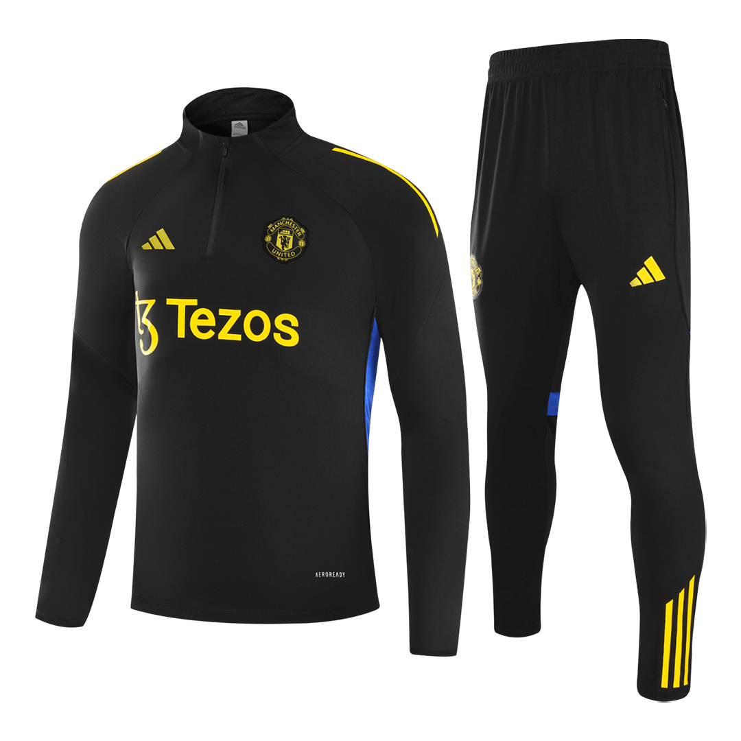 Manchester United 2025/26 Tracksuit Black