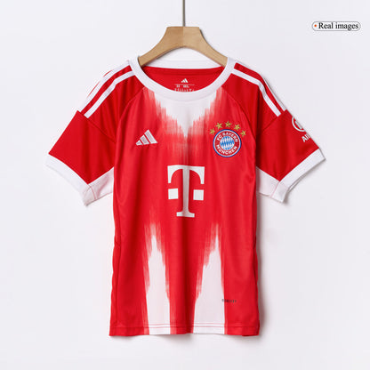 Kid's Bayern Munich 2025/26 Home Soccer Jersey Kit