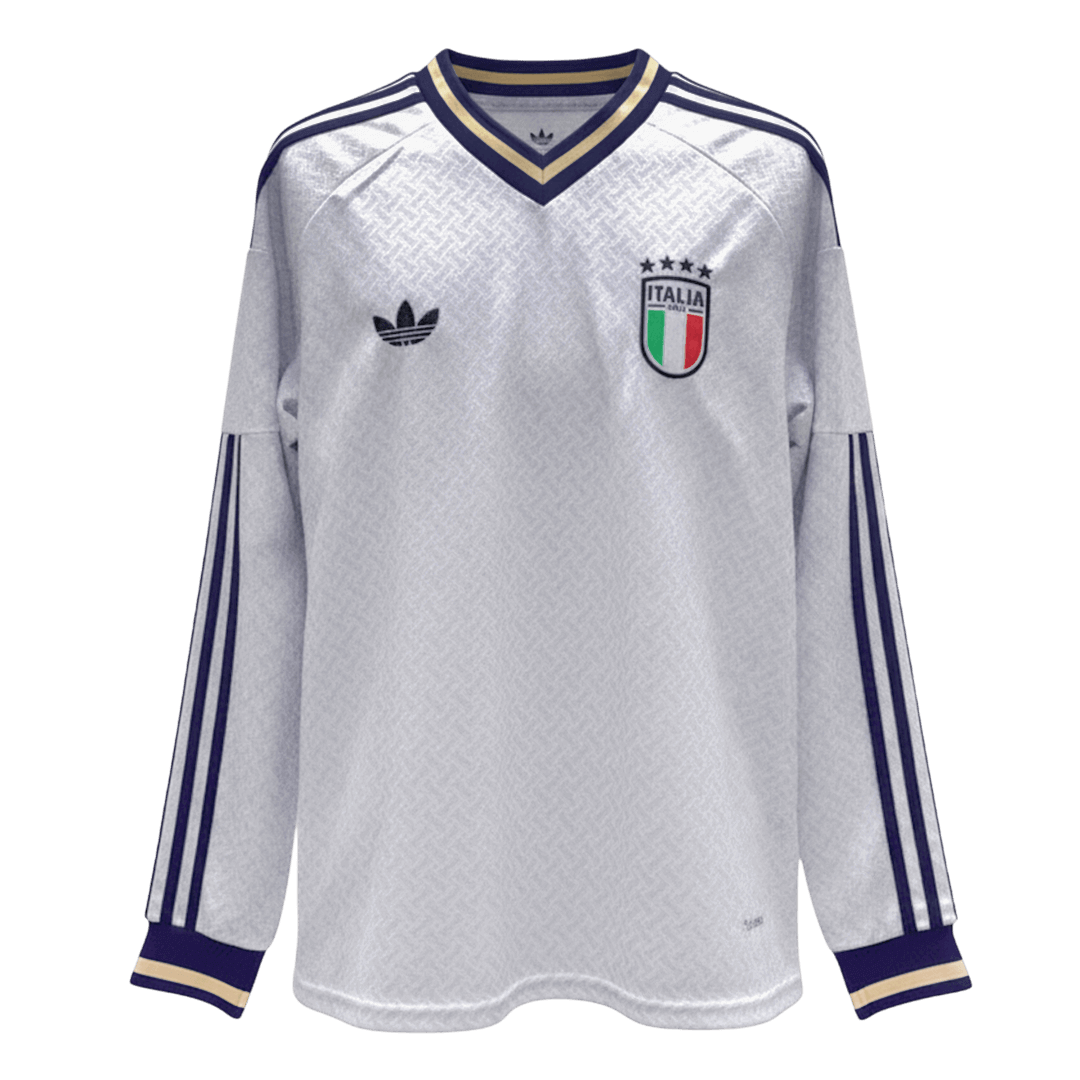 Italy World Cup 2026 Long Sleeve Away Soccer Jersey