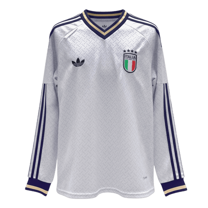 Italy World Cup 2026 Long Sleeve Away Soccer Jersey