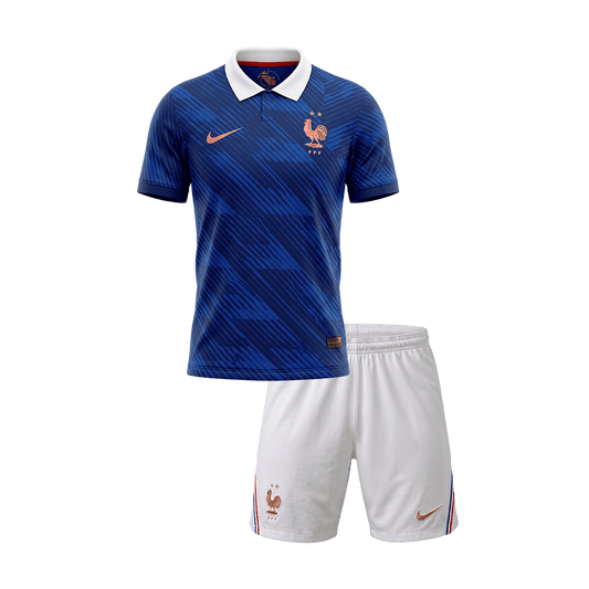 Kids France World Cup 2026 Home Soccer Kit