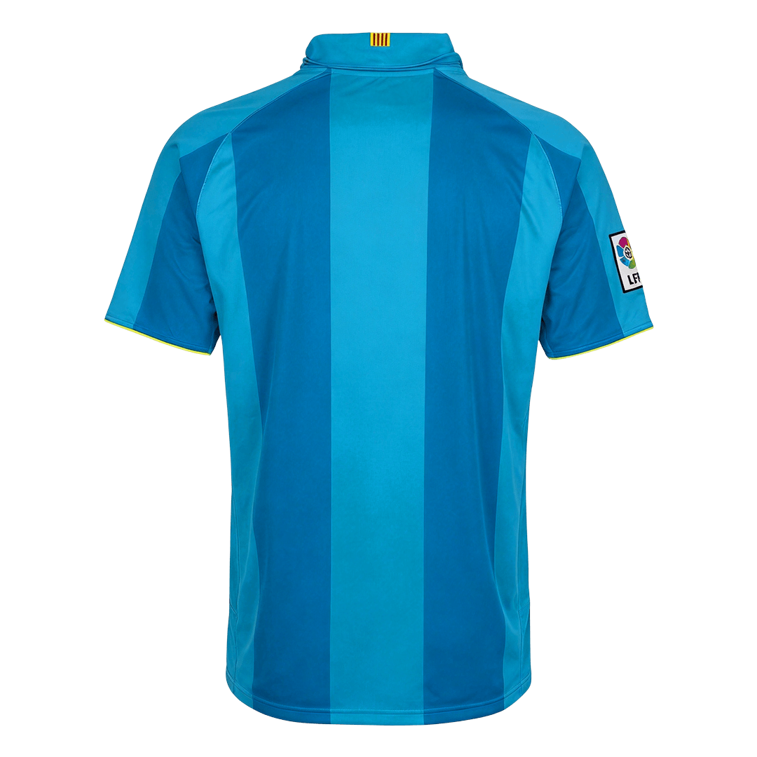 Barcelona 2007/08 Retro Away Soccer Jersey