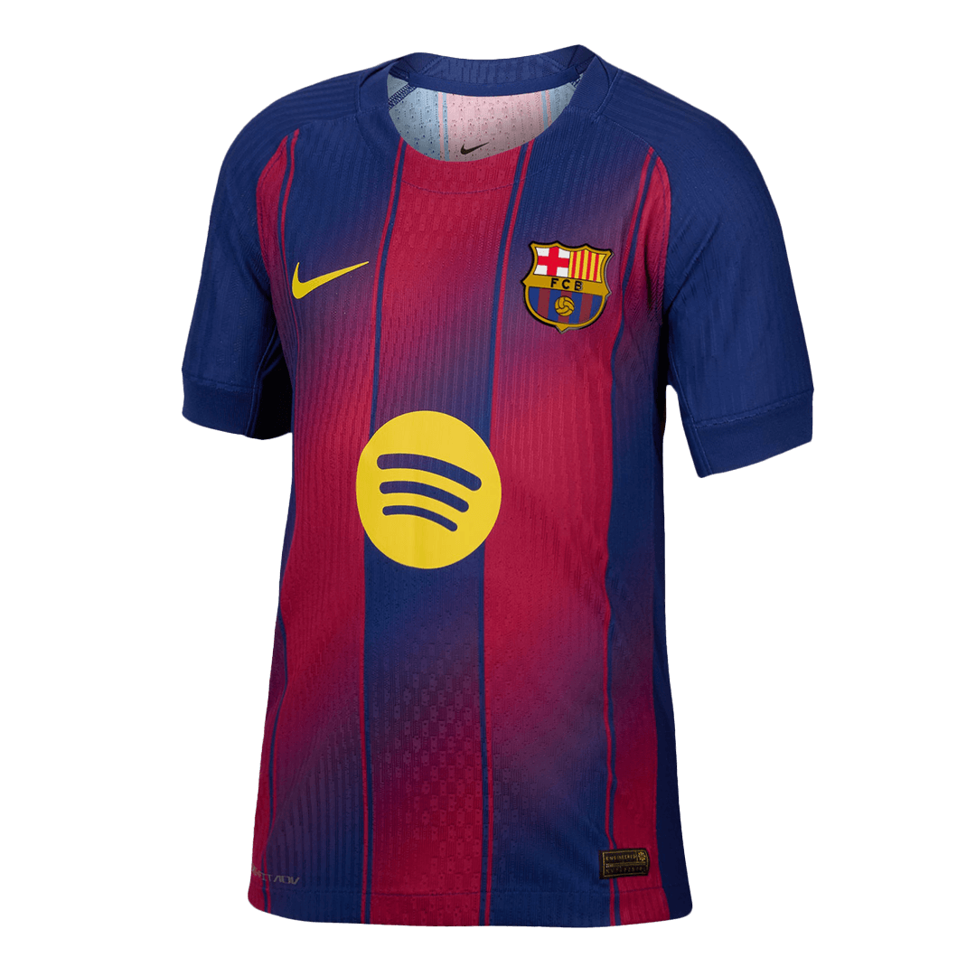 Barcelona 2025/26 Home Soccer Jersey - KOUNDE #23 (Player Edition)