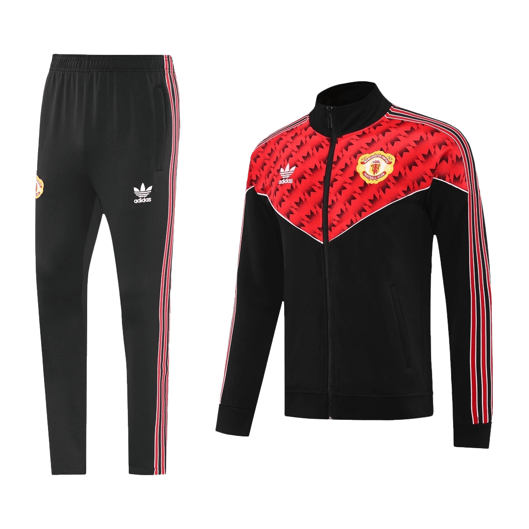 Manchester United 2025/26 Tracksuit Red&Black