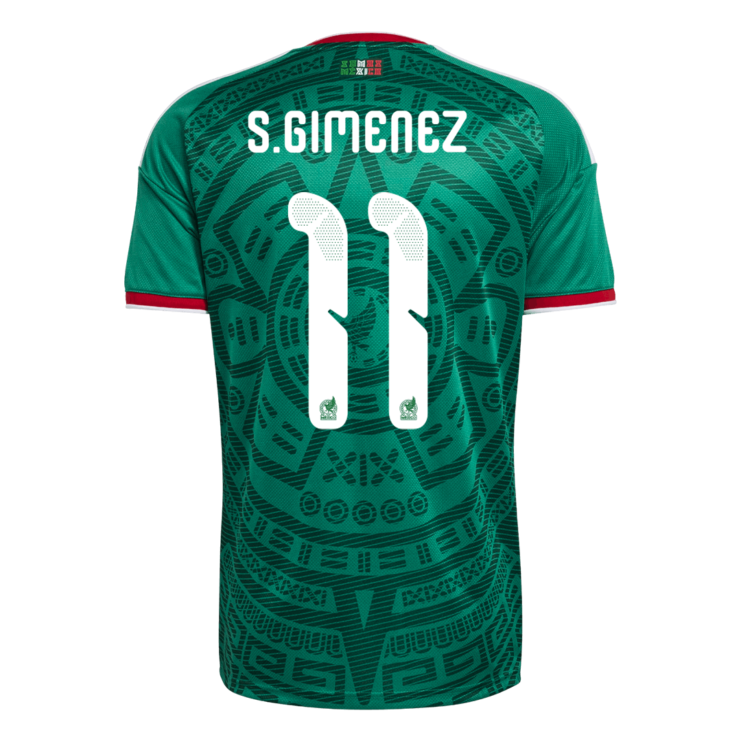 S.GIMENEZ #11 Men's Mexico World Cup 2026 Home Soccer Jersey [PREMIUM]