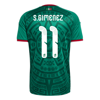 S.GIMENEZ #11 Men's Mexico World Cup 2026 Home Soccer Jersey [PREMIUM]