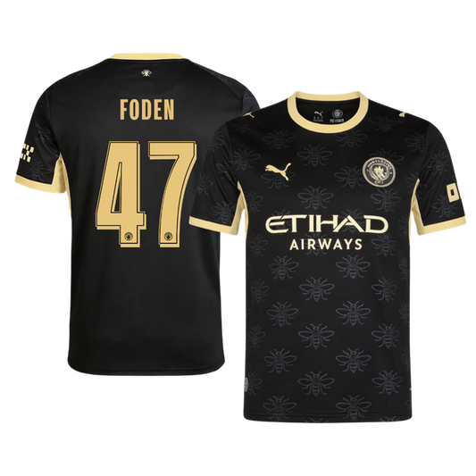 Manchester City 2026/27 Away Soccer Jersey - FODEN #47 – UCL