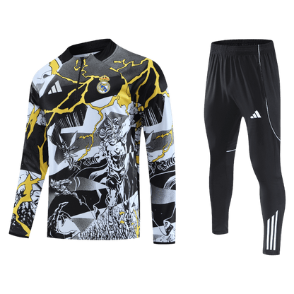 Real Madrid 2025/26 Tracksuit Black