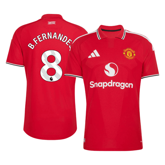 Manchester United 2026/27 Home Soccer Jersey - B. FERNANDES #8 (Player Edition)