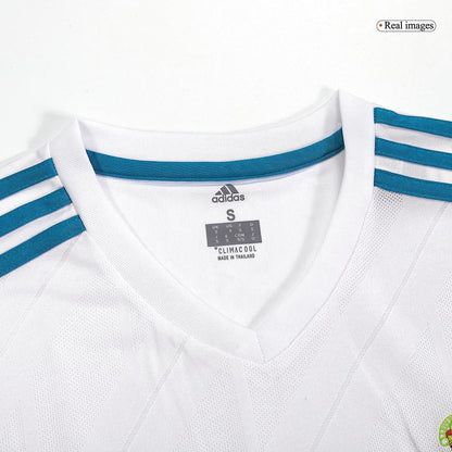 Retro BENZEMA #9 Men's Real Madrid 2017/18 Home Soccer Jersey