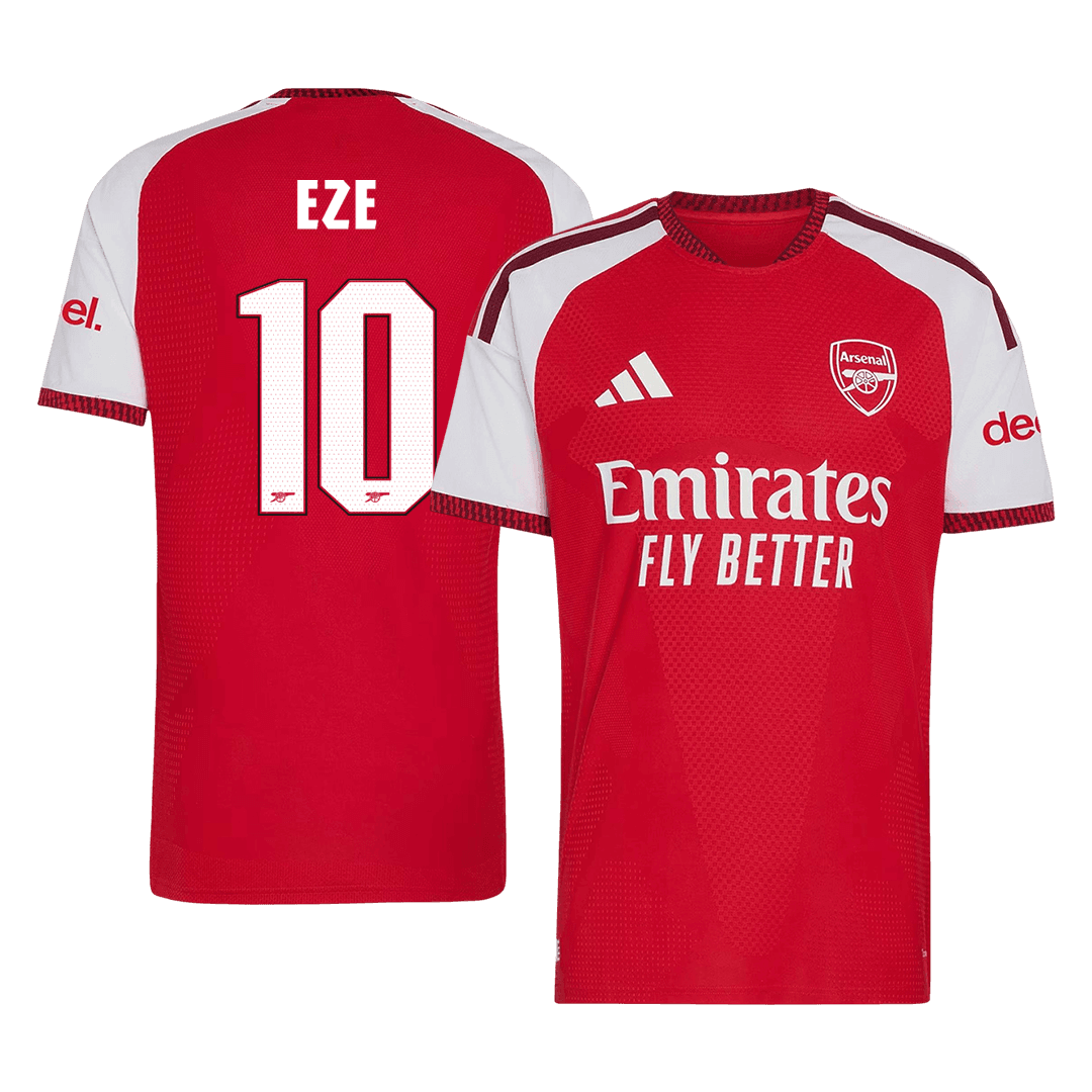 Arsenal 2026/27 Home Soccer Jersey - EZE #10 – UCL (Player Edition)