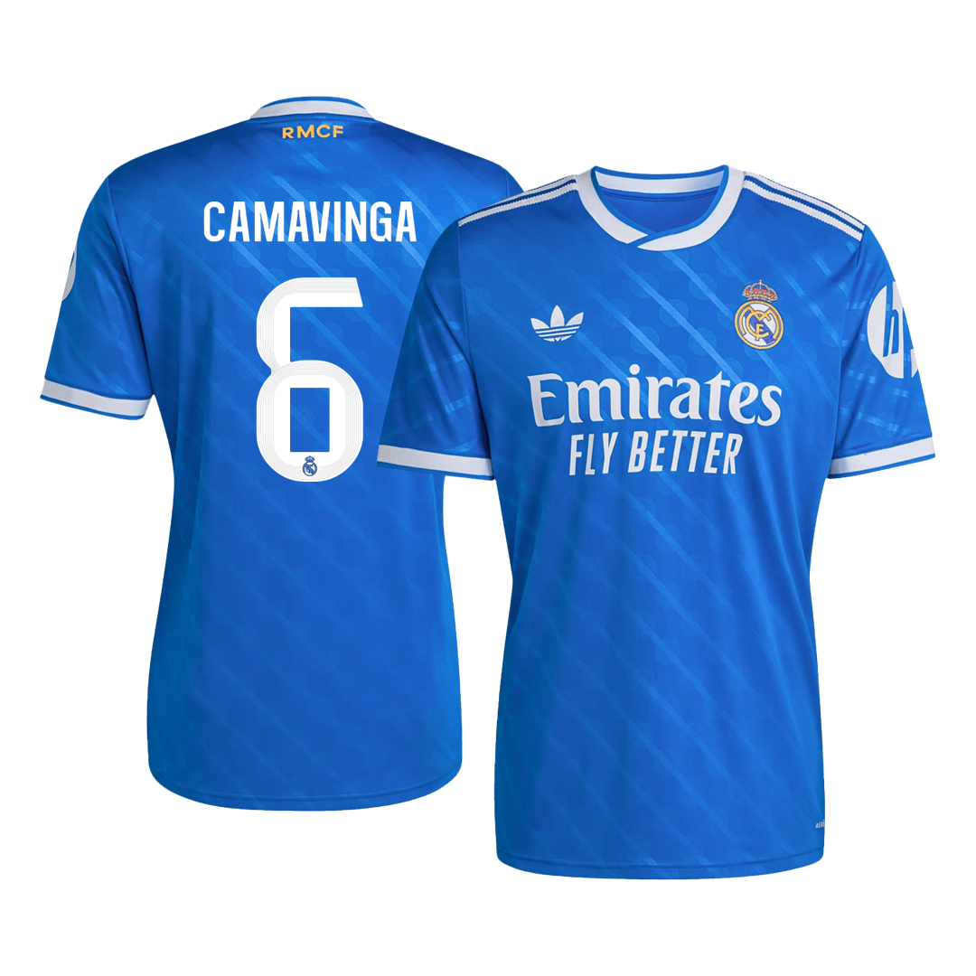 Real Madrid 2025/26 Third Away Soccer Jersey - CAMAVINGA #6