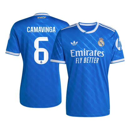 Real Madrid 2025/26 Third Away Soccer Jersey - CAMAVINGA #6