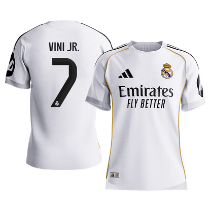 Real Madrid 2025/26 Home Soccer Jersey - VINI JR. #7 (Player Edition)