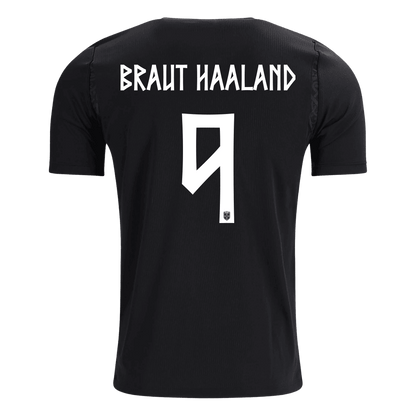 BRAUT HAALAND #9 Men's Norway World Cup 2026 Away Soccer Jersey