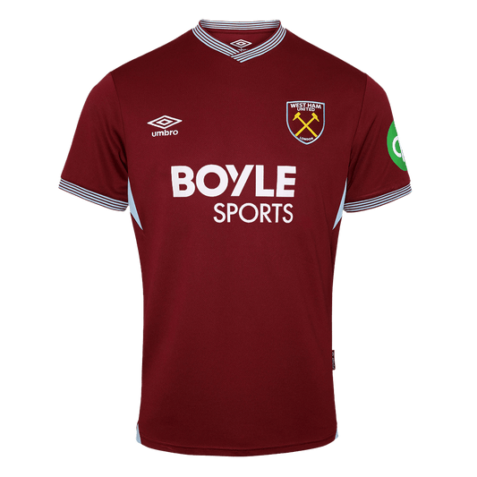 Men's West Ham United 2025/26 Home Soccer Jersey