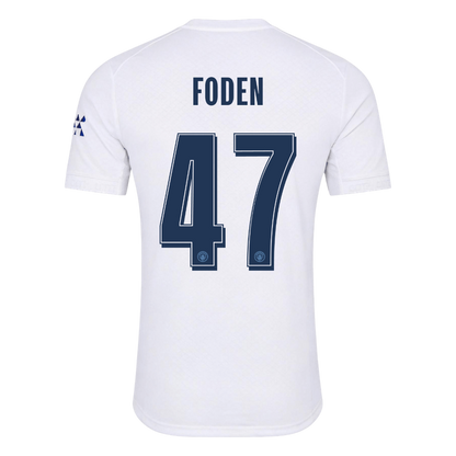 Manchester City 2026/27 Third Away Soccer Jersey - FODEN #47 – UCL (Player Edition)