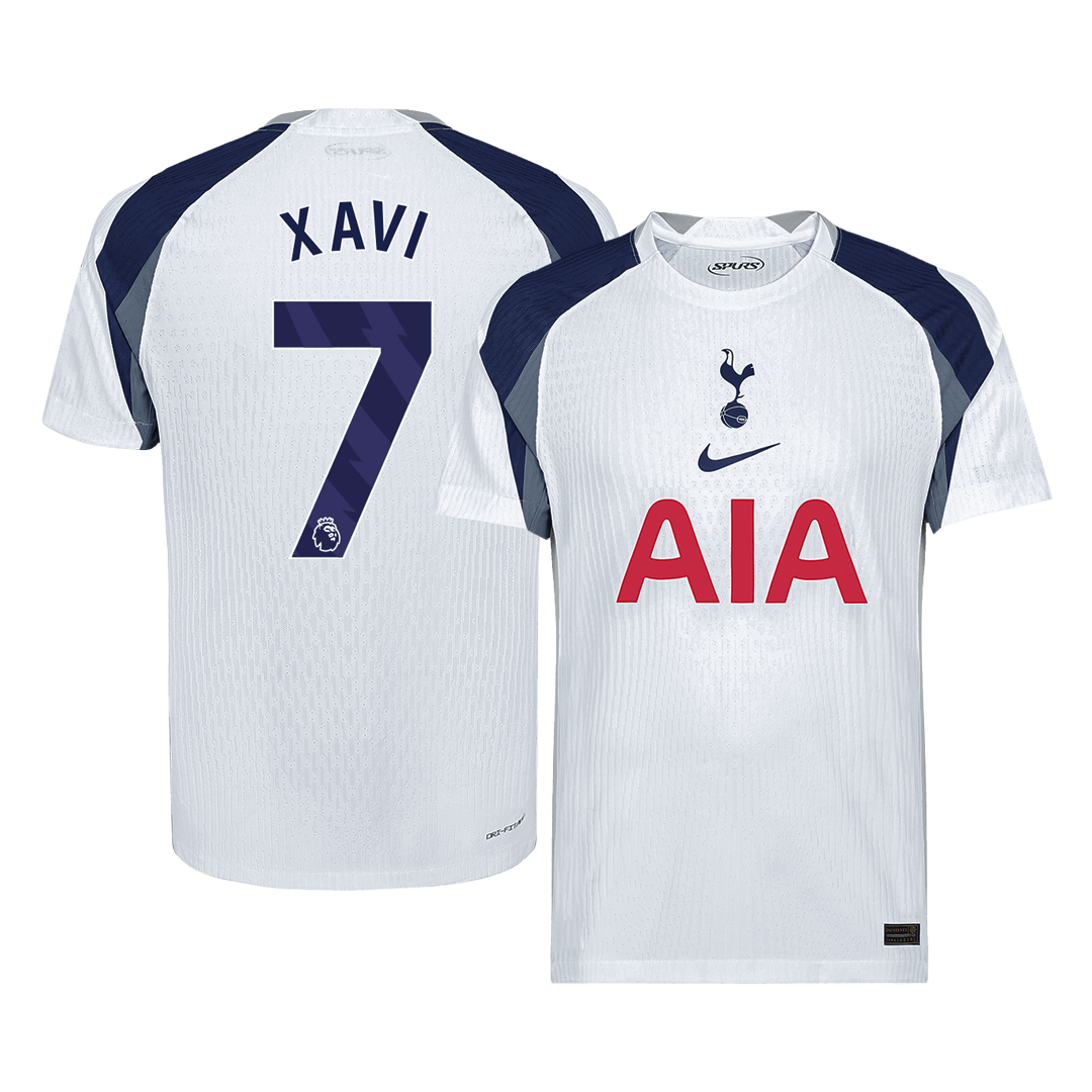 Tottenham Hotspur 2025/26 Home Soccer Jersey - XAVI #7 (Player Edition)