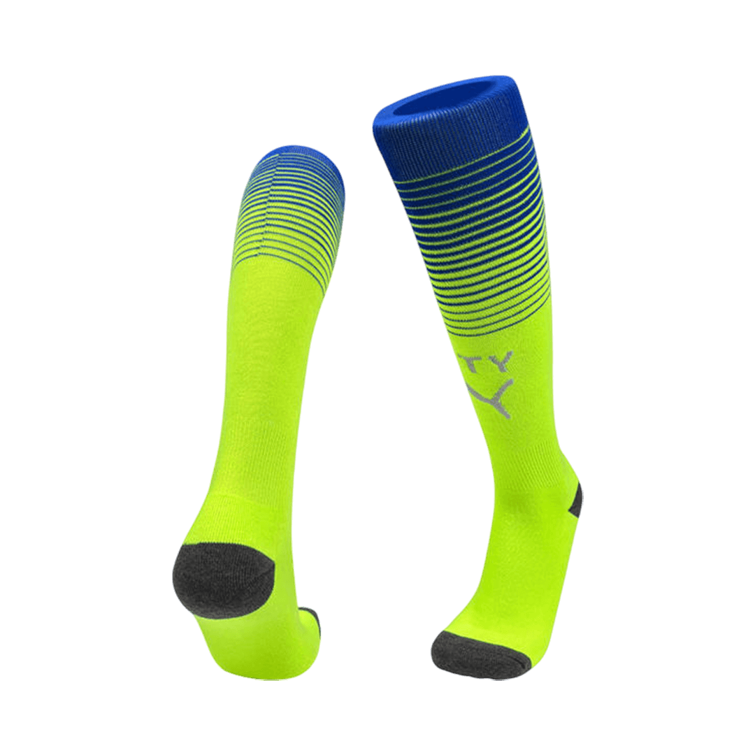Manchester City 2025/26 Third Away Soccer Socks