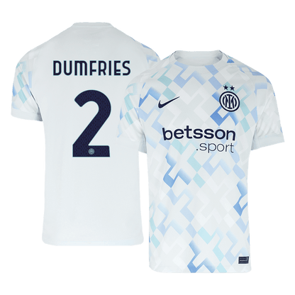 Inter Milan 2025/26 Away Soccer Jersey - DUMFRIES #2