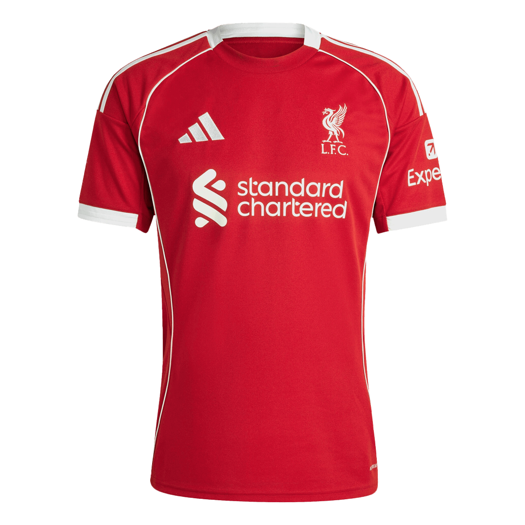 Liverpool 2025/26 Home Soccer Jersey - SZOBOSZLAI #8