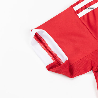 Kid's Liverpool 2025/26 Home Soccer Jersey Full Kit