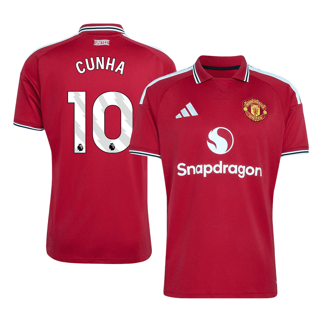 Manchester United 2026/27 Home Soccer Jersey - CUNHA #10