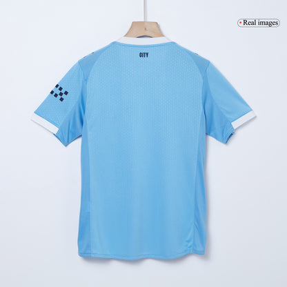 Manchester City 2025/26 Home Soccer Jersey - REIJNDERS #4 (Player Edition)