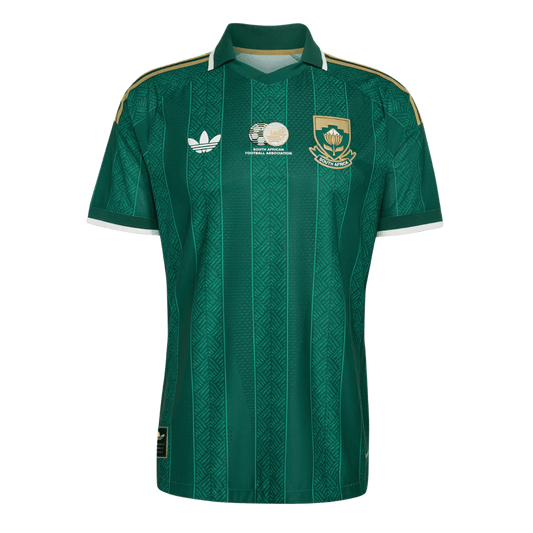 Men's South Africa World Cup 2026 Player Version Away Soccer Jersey - Slim Fit