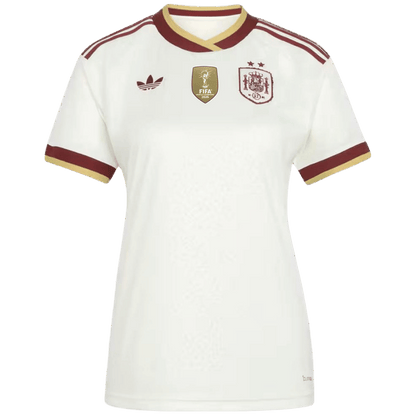 Women's Spain World Cup 2026 Away Soccer Jersey