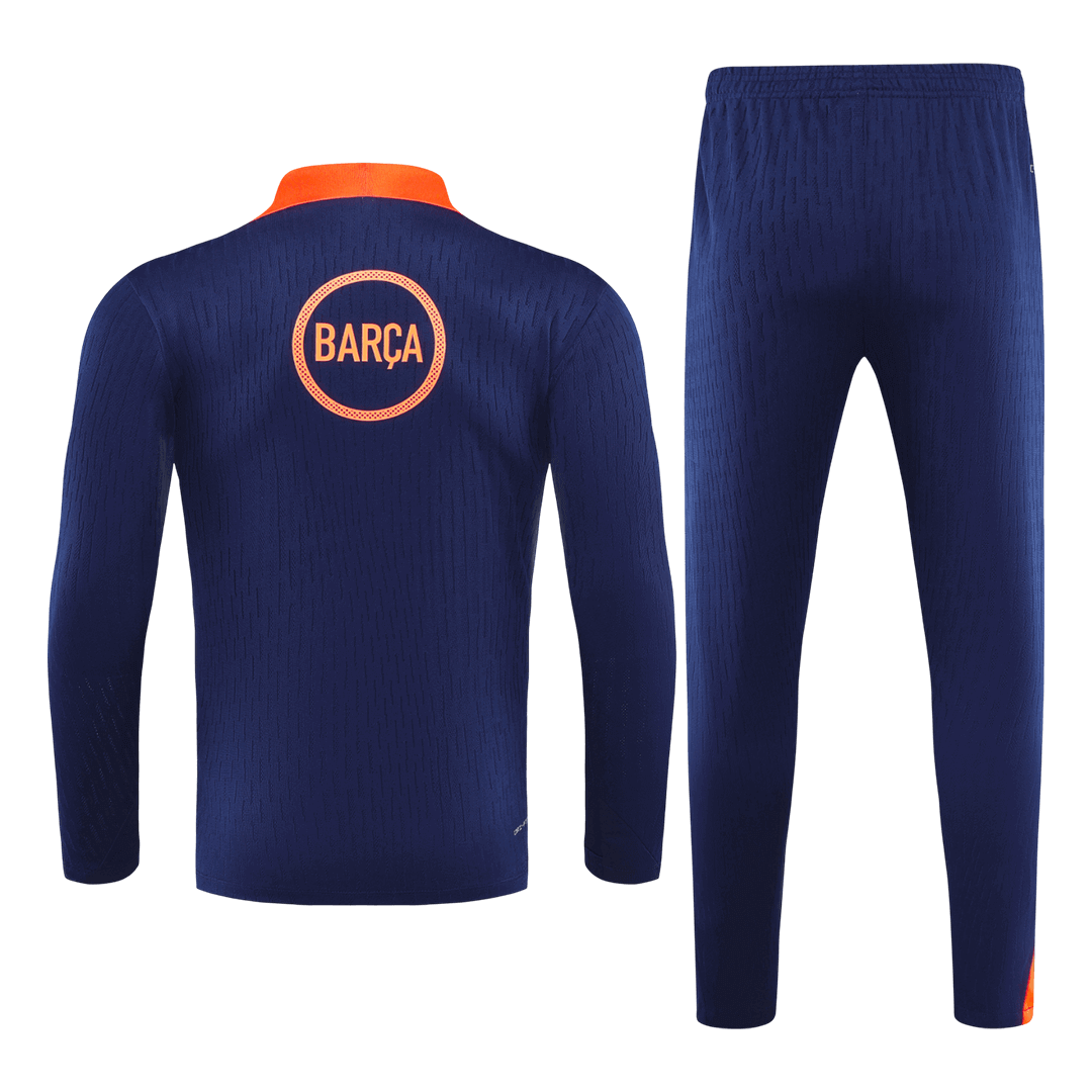 Kid's Barcelona 2025/26 Zipper Sweatshirt Kit