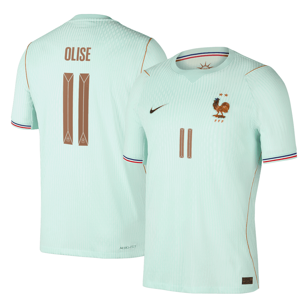 France World Cup 2026 Away Soccer Jersey - OLISE #11 (Player Edition)
