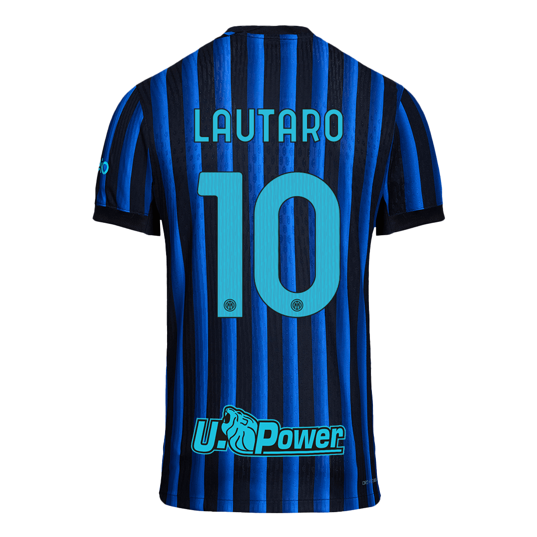 Inter Milan 2025/26 Home Soccer Jersey - LAUTARO #10 (Player Edition)