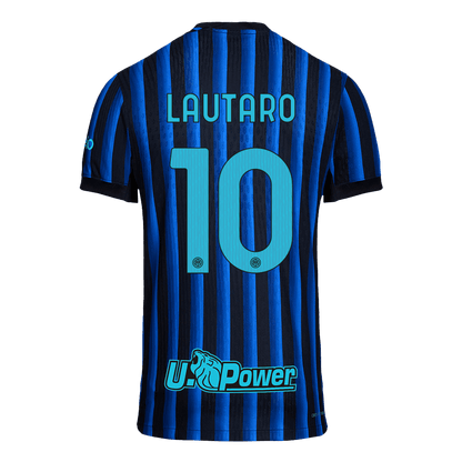 Inter Milan 2025/26 Home Soccer Jersey - LAUTARO #10 (Player Edition)