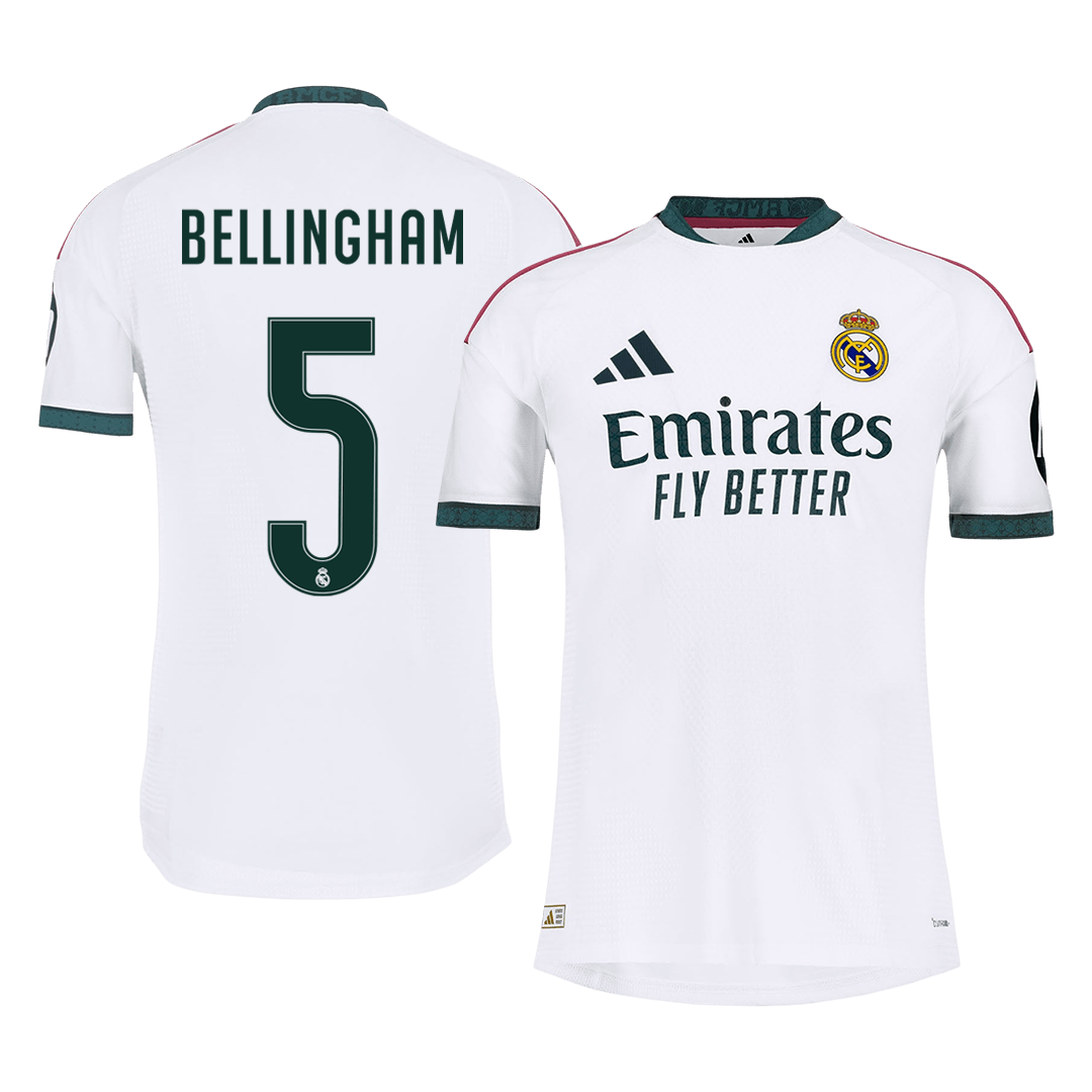 Real Madrid 2026/27 Home Soccer Jersey - BELLINGHAM #5 (Player Edition)