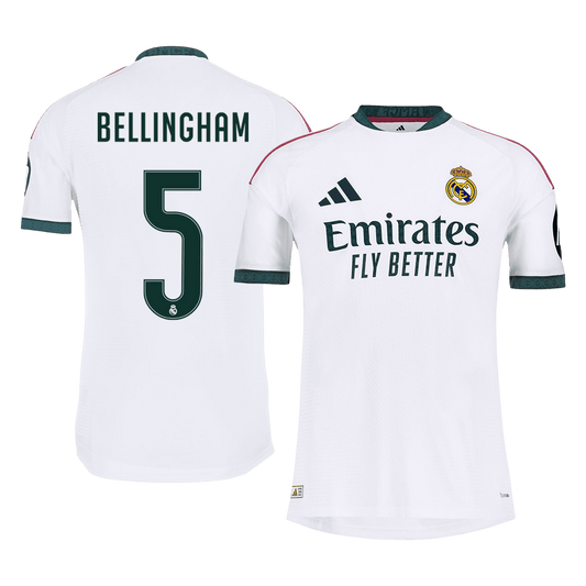 Real Madrid 2026/27 Home Soccer Jersey - BELLINGHAM #5 (Player Edition)