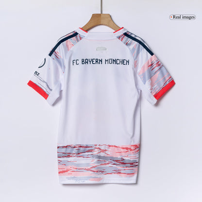 Kid's Bayern Munich 2025/26 Away Soccer Jersey Kit