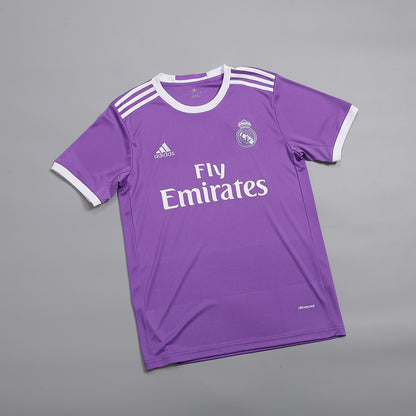 Real Madrid 2016/17 Retro Away Soccer Jersey