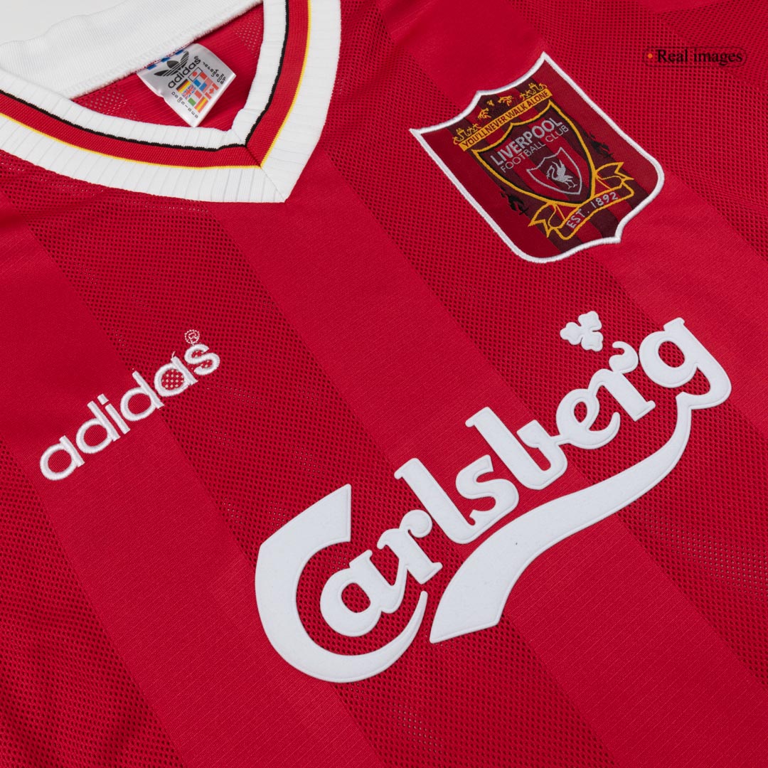 Liverpool 1995/96 Retro Home Soccer Jersey