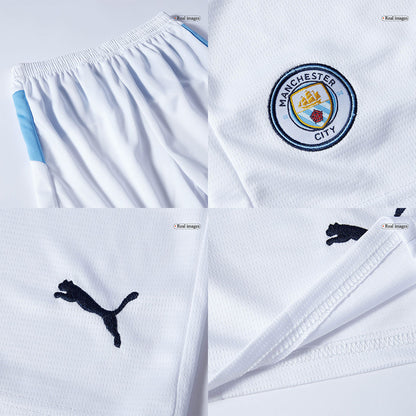 Kids Manchester City 2025/26 Home Soccer Kit