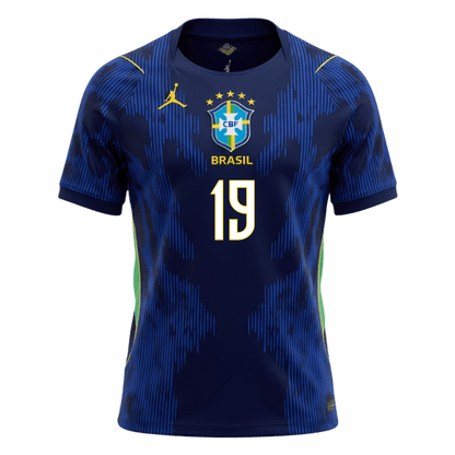 Brazil World Cup 2026 Away Soccer Jersey - ENDRICK #19
