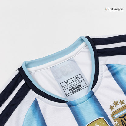 Kids Argentina World Cup 2026 Home Soccer Kit - J. ALVAREZ #9