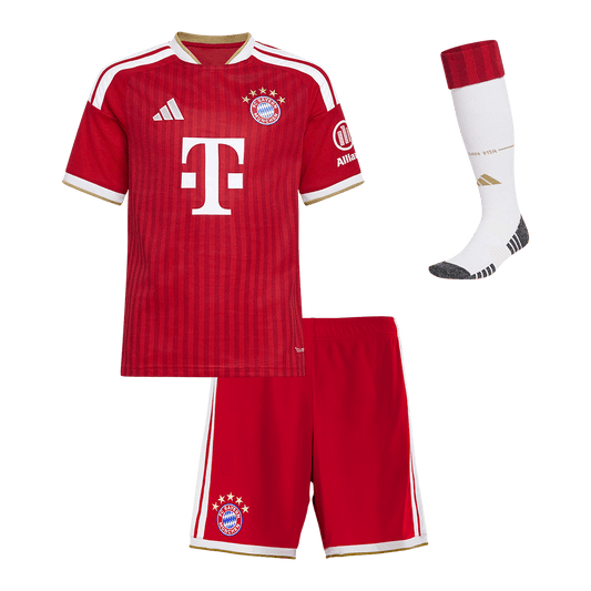 Kids Bayern Munich 2026/27 Home Soccer Full Kit