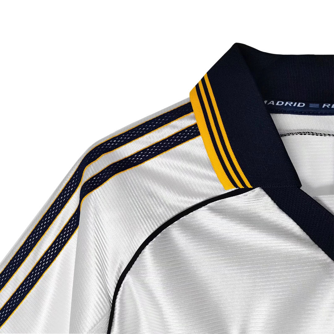 Real Madrid 1999/00 Retro Home Soccer Jersey - RAUL #7