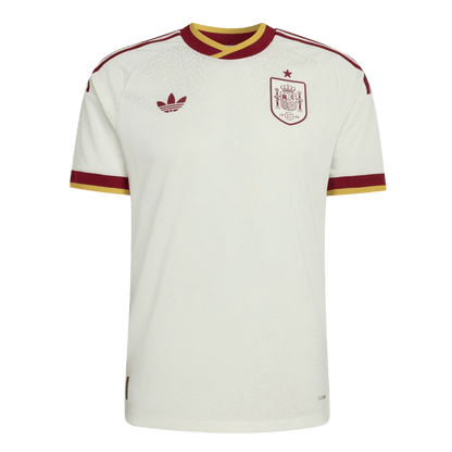 Men's Spain World Cup 2026 Player Version Away Soccer Jersey - Slim Fit