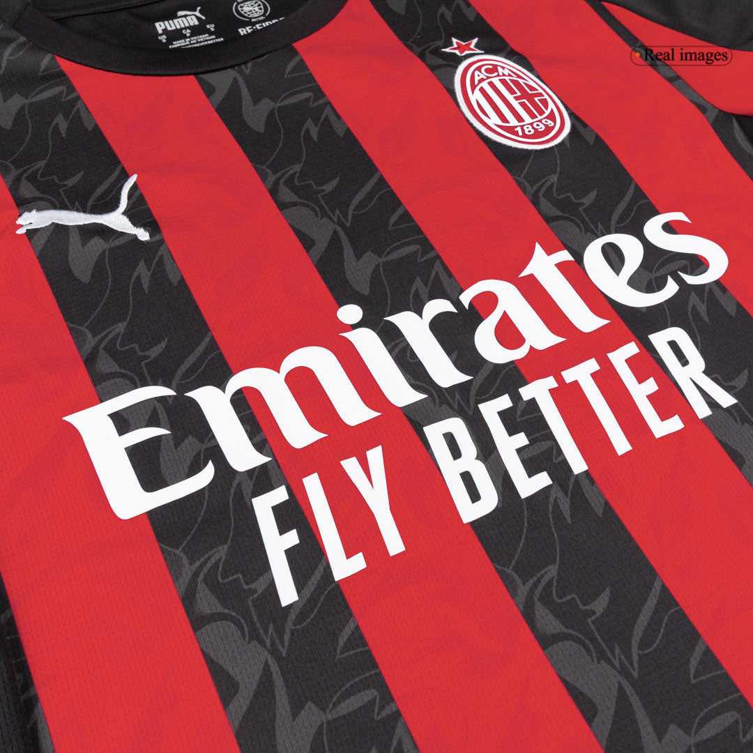 AC Milan 2025/26 Home Soccer Jersey - GIMENEZ #7